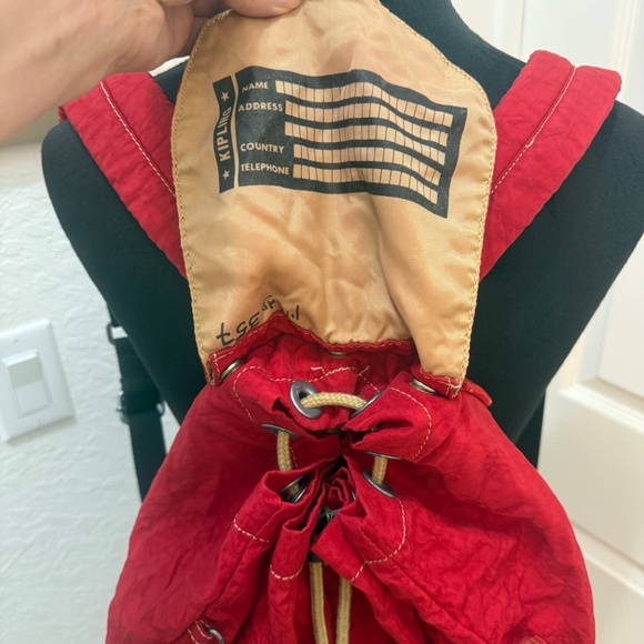 KIPLING Backpack, Vintage, Red,‎ UNISEX main image 9